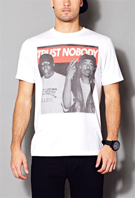 There is no body of literature on the. Lyst - Forever 21 Trust Nobody Tee in White for Men
