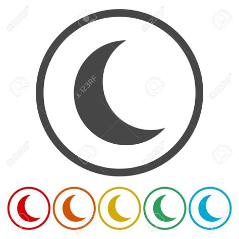 Moon Vector Icon 328231 Free Icons Library