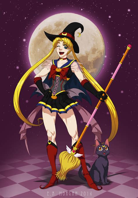 Super Sailor Witchy Moon By Silver Falcon On Deviantart
