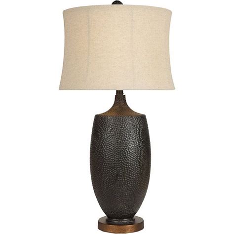 Surya Bronze Hammered Table Lamp Resin Table Lamp Home Accessories
