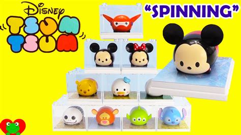 Disney Tsum Tsum Spinning Car Collection Youtube