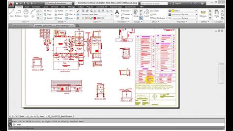3 Autocad 2014 Step By Step Model And Layout Tabs Youtube