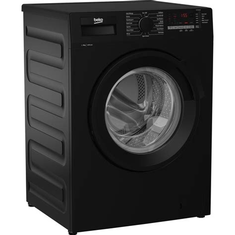Beko WTL84151B 8kg 1400rpm Freestanding Washing Machine - Black ...