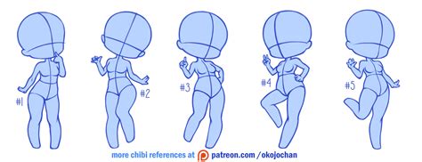 Chibi Poses Reference Chibi Base Set 3 By Nukababe On Deviantart