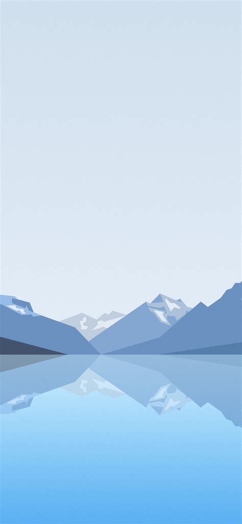 1242x2688 Reflection Lake Landscape Mountains 4k Iphone Xs Max Hd 4k