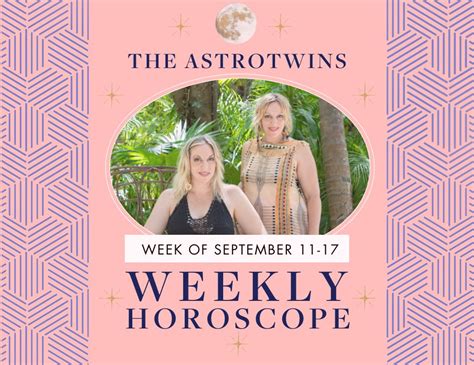 Weekly Horoscopes For September 11 17 2023 The Astrotwins Cnn