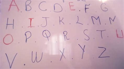 Listen to the individual letters and then enter the appropriate letter in the text field next to it. English lesson: Alphabets - YouTube