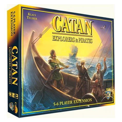 The expansion that turns your base catan game into a battle of. Settlers of Catan: Explorers and Pirates 5-6 Player ...
