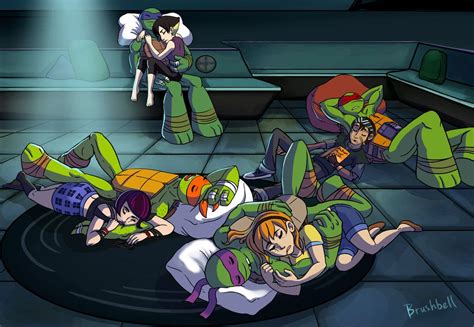 Exhausted Heros By Brushbell On Deviantart Teenage Mutant Ninja