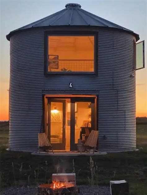 Old Grain Silos Were Transformed Into Delightful Tiny Homes Living In