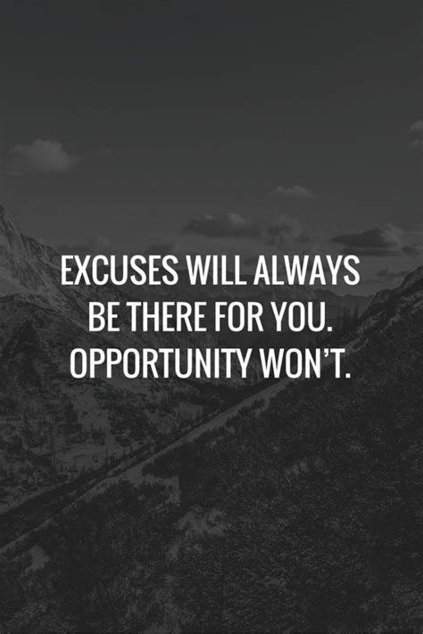 50 Most Motivating Quotes About Excuses