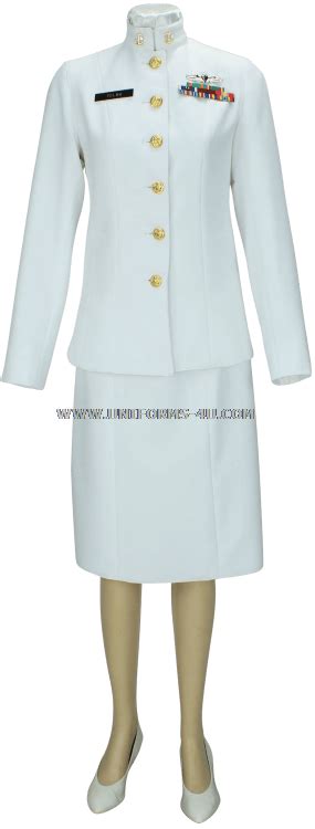 Us Navy Female Chief Petty Officer Service Dress White Uniform