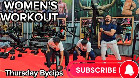 Thursday Bycips Workout Routine For Women By Mr Shahrukh Build