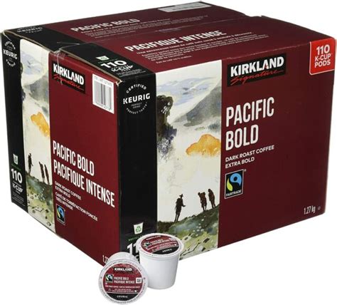 Kirkland Organic Pacific Bold Dark Roast Coffee K Cup Pods Count For Sale Online Ebay