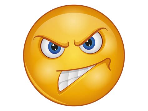 Smiley Face Emoji Clipart Angry Emoji Face By Graphic Mall On Dribbble