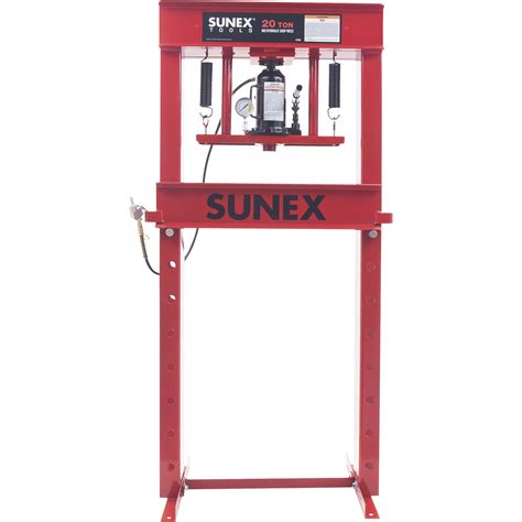 Sunex 20 Ton Airhydraulic Shop Press Model 5720ah Northern Tool