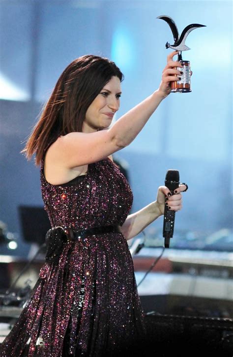 LAURA PAUSINI Performs at Vina Del Mar Festival in Chile - HawtCelebs