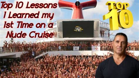 Top Lessons I Learned My First Time On A Nude Cruise YouTube