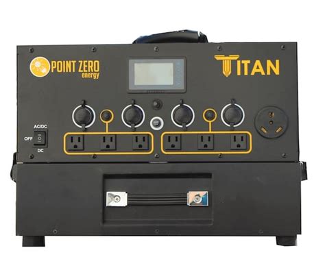 Titan Solar Generator Review The Best Large Solar Generator Pure
