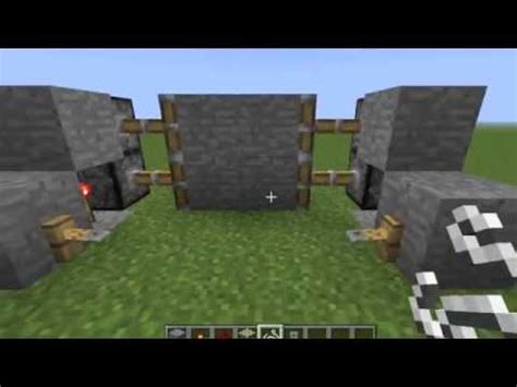 In an emergency situation, sometimes your only option is to physically force a door open. MINECRAFT TRIPWIRE DOOR OPENING TUTORIAL - YouTube