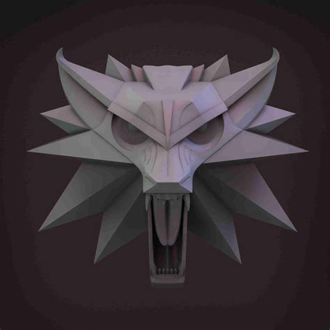 Witcher Medallion For 3d Printing 3d Models Download Creality Cloud
