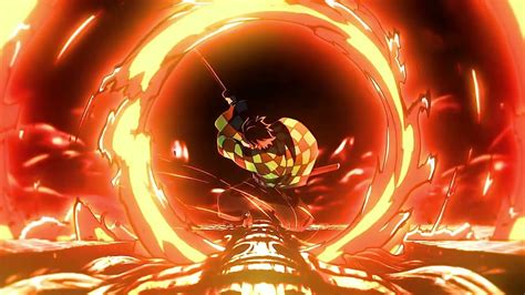 Tanjiro Uses Dance Of The Fire God Clear Blue Sky Twixtor Edit Youtube