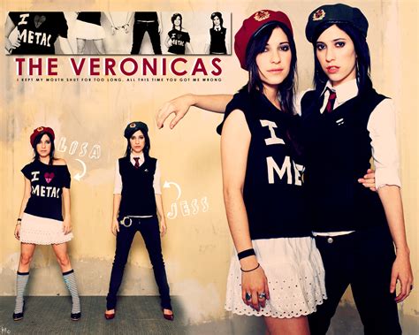 The group was formed in 2004 by identical twin sisters lisa and jessica origliasso. Mulheres no Rock: The Veronicas