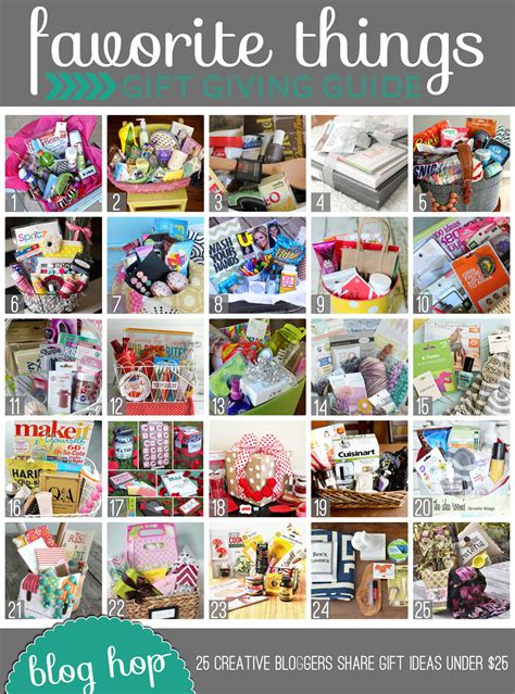 Favorite Things Giveaway T Ideas And Prizes From 25 Top Bloggers