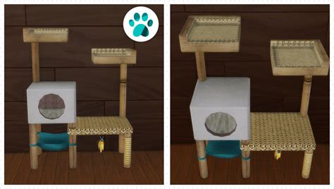 Castaway Cat Tree By Bluehorse From Mod The Sims • Sims 4 Downloads