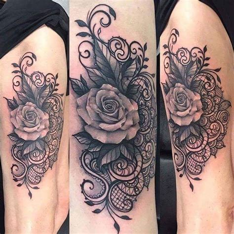 Pin By Tracy Feuerbach On Tattoos To Paint My Body Lace Flower