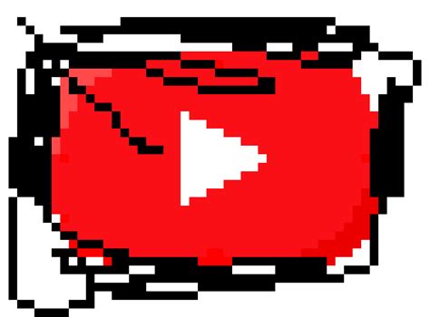 Pixelized Youtube Logo Pixel Art Maker