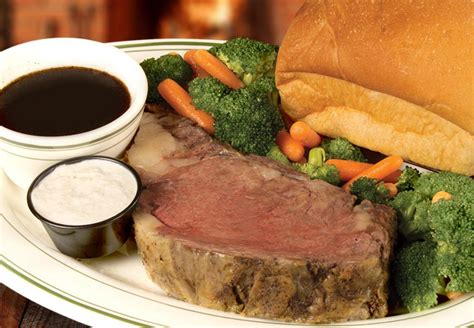 Prime rib isn't the kind of dish you'd whip up any old night of the week. DINNER MENU | Lumberjacks