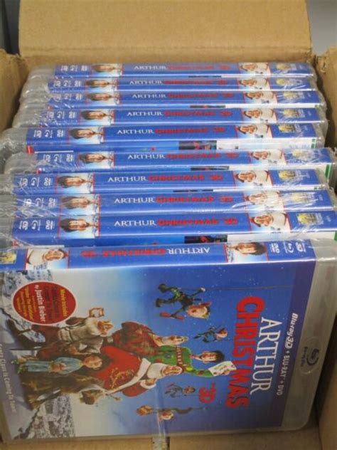 Arthur Christmas Blu Raydvd 2012 3 Disc Set Includes Digital Copy