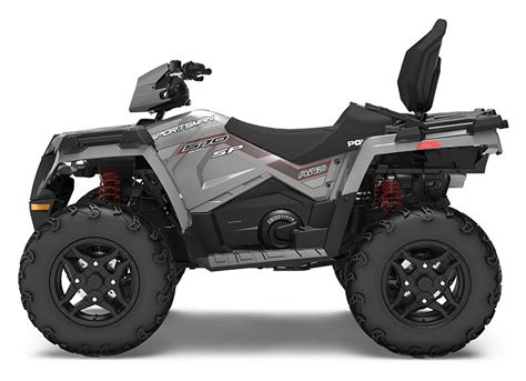 New 2019 Polaris Sportsman Touring 570 Sp Turbo Silver Atvs In