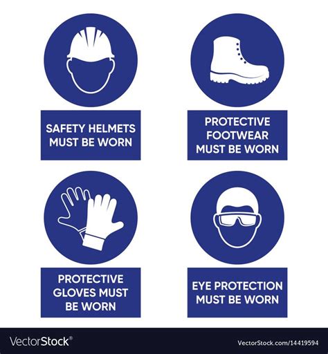 Safety Sign Vector