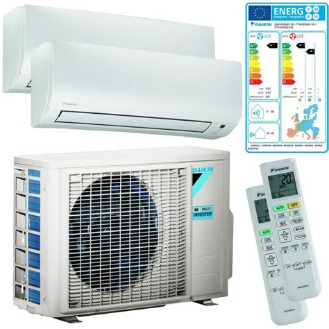 DAIKIN Comfora FTXP Trio 3x2 0kW Klimaanlage Klimagerät MultiSplit