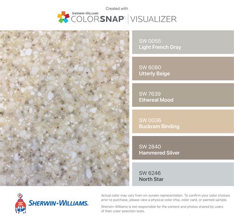 Sherwin williams colors collection deck complete paint colors. I found these colors with ColorSnap® Visualizer for iPhone ...