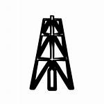 Rig Oil Drilling Clip Clipart Well Icon