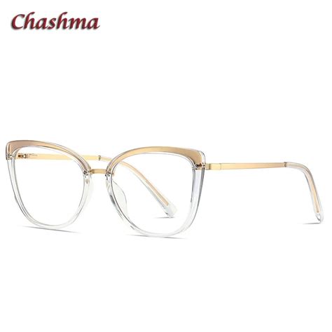 chashma frame women prescription glasses tr90 cat eye optical eyewear spectacles fashion anti