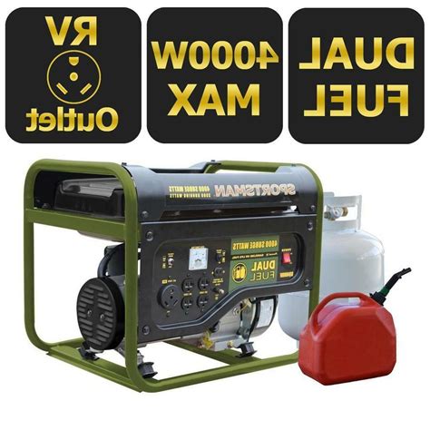 Same or next day shipping · next day shipping · same day shipping Sportsman 4000-watt Dual Fuel Powered Portable Generator ...