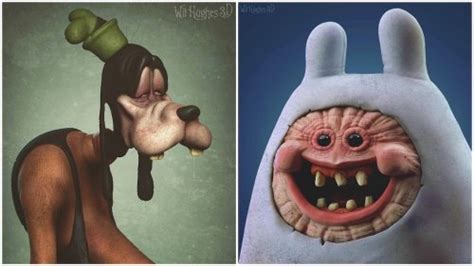 What Cartoon Characters Might Look Like In Real Life Flipboard