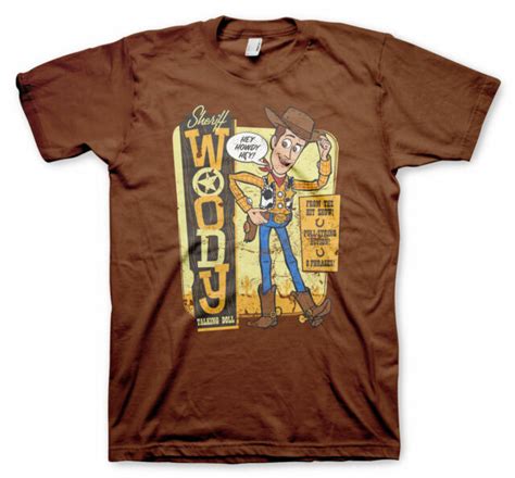 officially licensed toy story sheriff woody men s t shirt s xxl sizes ebay