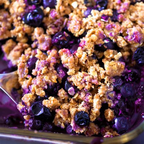 Blueberry Crisp The Very Best Recipe