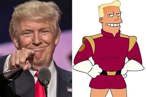Zapp Brannigan From Futurama Quoting Donald Trump Makes The Whole Us