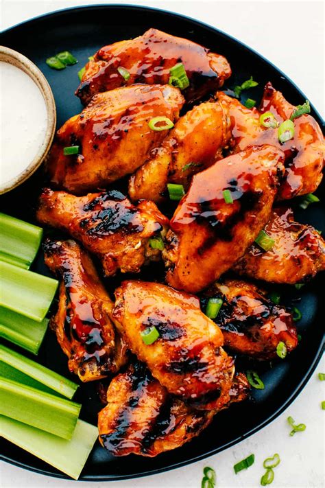 They will be perfectly done after 15 minutes or so of pan frying under the lid, the extra time will tenderize and soften them further. Grilled Honey Buffalo Chicken Wings | The Recipe Critic