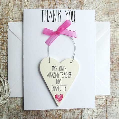 9 Amazing Handmade Thank You Card For Teacher To Make At Home