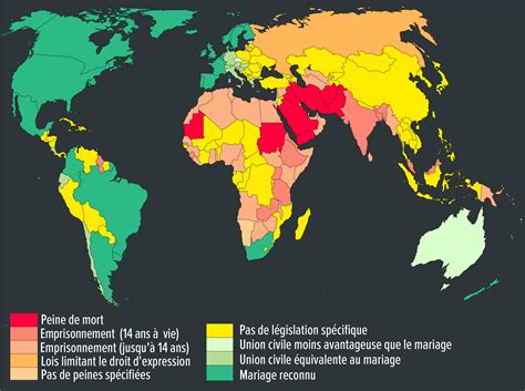 Quels Sont Les Pays Qui Criminalisent Lhomosexualité Alternatives Economiques