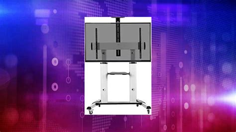 Vivo Ultra Heavy Duty Mobile 60 To 100 Inch Tv Stand For Flat Screens