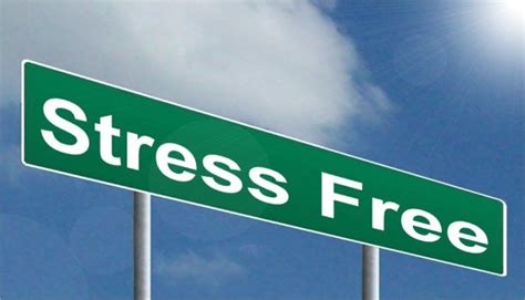 Stress Free Free Of Charge Creative Commons Highway Sign Image