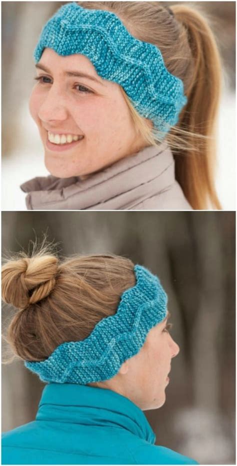 Learn to knit zig zag eyelet trellis lace knit stitch pattern with marly bird. 30 Easy And Stylish Knit And Crochet Headband Patterns ...